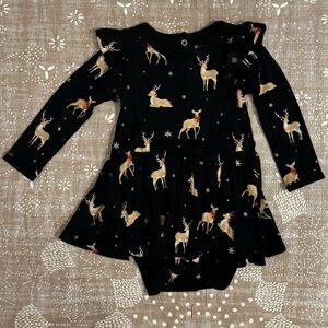Kyte Baby Midnight Deer Long Sleeve Bodysuit Twirl
Dress - 12-18M